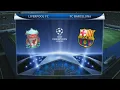 LIVERPOOL vs BARCELONA / UEFA CHAMPIONS LEAGUE/ Pro Evolution Soccer 2010