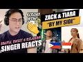 Download Lagu Zack Tabudlo - By My Side (Official Music Video) ft. Tiara Andini | SINGER REACTION