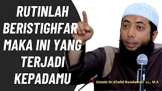 Download FAEDAH ISTIGHFAR BUKAN HANYA MENGHAPUS DOSA - Ceramah Ustadz Khalid Basalamah MP3