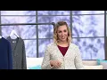 GRAVER Susan Graver Novelty Slub-Knit Cardigan on QVC