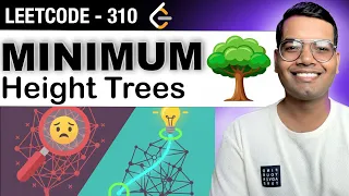 Minimum Height Tree - Leetcode 310 Python