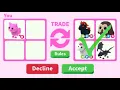 What people trade for a pink cat adopt me