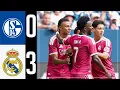 MBAPPE HUIJSEN ESPI SCORE IN GERMANY Schalke 04 0-3 Real Madrid Highlights