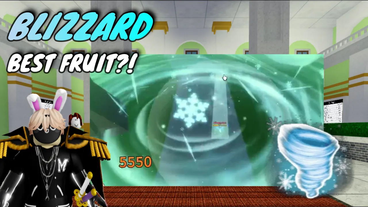 『Blizzard + EZ Combo One Shot With GodHuman』| Blox Fruits l Bounty Hunting l