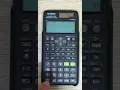 How to calculate Q function using casio calculator