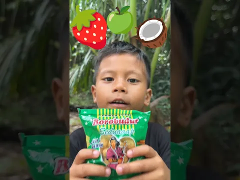 MAKAN SESUAI WARNA BUAHAN DIATAS #shorts