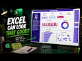 Build a Modern Interactive Dashboard in Excel Step-by-Step