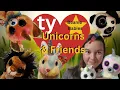 ty Beanie Baby Collection Unicorns and Friends