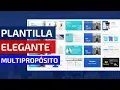 Plantilla elegante multiproposito Multipurpose elegant template