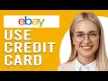 How To Use eBay Credit Mastercard How To Make Payments Using eBay Credit