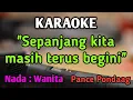 Download Lagu KUCARI JALAN TERBAIK - KARAOKE || NADA WANITA CEWEK || Pop Nostalgia || Pance || Live Keyboard