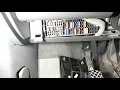 00003 vw Airbag module defect no communication and Airbag fuse location