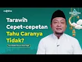 Download Lagu Shalat Tarawih Cepat, Bagaimana Hukumnya? | Gus Thowus | Kultum Ramadhan Singkat