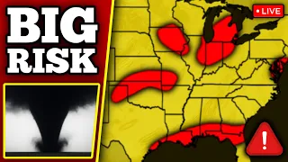 The Photogenic Tornado In Monrovia Indiana As It Happened Live - June 16th 2026