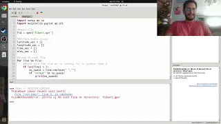 Python Help - Plotting a GPX File From Strava in Python