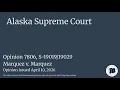 Alaska Supreme Court Opinion No 7806 S - Marquez v Marquez