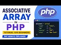 Associative Array in PHP Tutorial for Beginners PHP Arrays Explained