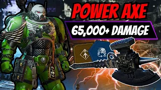 Vanguard S Power Axe EXECUTION Build Obliterates Max Difficulty Swarms Space Marine 2 Build Guide 