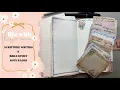 Setting up Scripture Writing Pages and Bible Study Note Pages