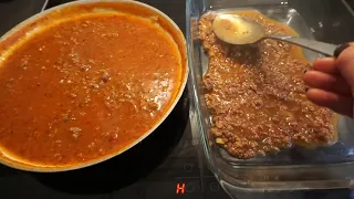 BESTES Lasagne Bolognese Rezept mit Béchamelsauce - Pasta Teig selber machen. 