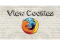 How to view cookies in Firefox