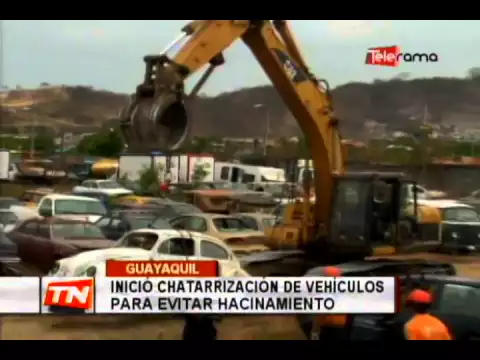 Inició chatarización de vehículos para evitar hacinamiento