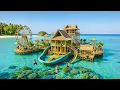 Lagu 150 Days Building a $1M Floating Bamboo Waterpark with a Complex Slides System Using Primitive Tools