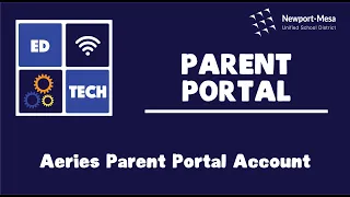 Aeries Parent Portal Account
