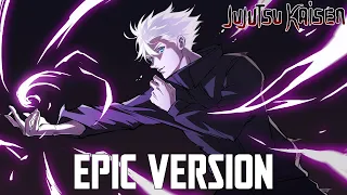 jujutsu kaisen gojo satoru hollow purple theme epic version besto quality remix 