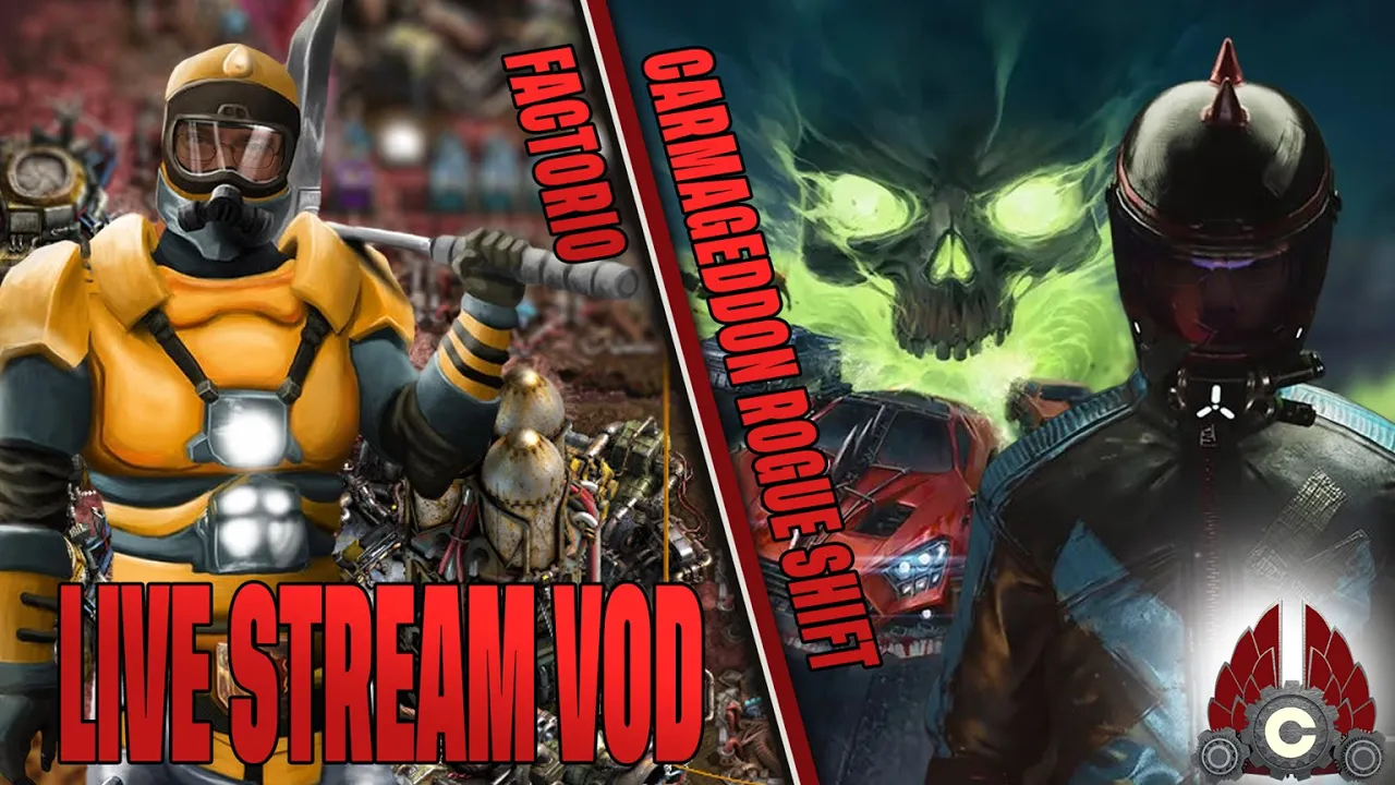 Carmageddon: Rogue Shift Sponsored By 34BigThings | Factorio | January 13th