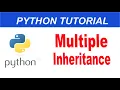 Multiple inheritance in Python Python Complete Course in