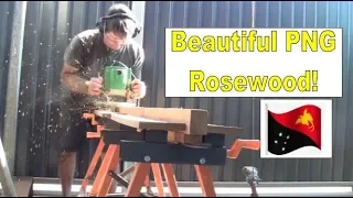 Building my steel sailing yacht Ep.22 PNG Rosewood timber for fit-out!