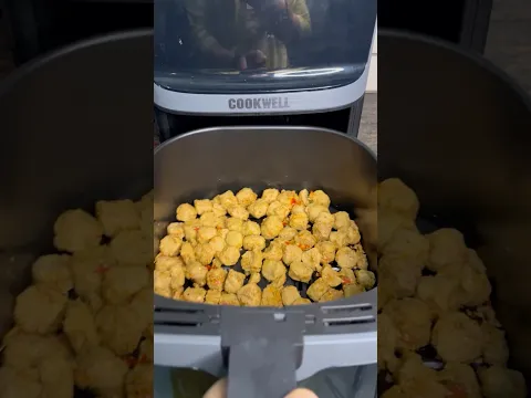 💪 50gm+ Protein Wala Crispy Snack | Air Fryer Soya Chunks Popcorn #airfryerrecipe