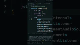 Fibonacci Numbers Javascript