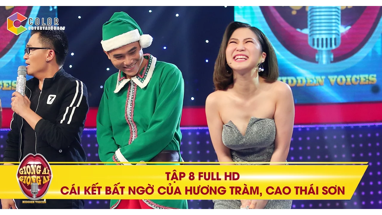 Giọng ải giọng ai | tập 8 full hd: Cái kết bất ngờ của Hương Tràm, Cao Thái Sơn trong đêm Giáng Sinh