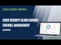 Cisco Security Cloud Control Firewall Management Walkthrough