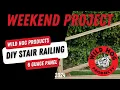 How To Install Wild Hog Panels on a Set of Stairs