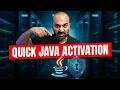 Java Setting for Digital signature How to Activate JAVA