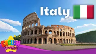 🌍Italy: Capital, Flag, Landmark & Culture - World Vocab for Kids