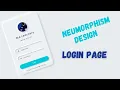 Neumorphism Login Page HTML and CSS HOW TO CREATE login page website With MA Learners