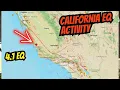 Lagu Aardbeving van 4.1 bij San Luis Obispo, Californië. Activiteit aan de westkust neemt toe. Dinsdag...