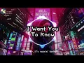 [I Want You to Know] Remix by Hella x Pegato Honey it's rainin' tonight