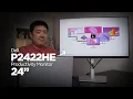 Dell 24 Monitor Unboxing Set up Testing - P2422HE