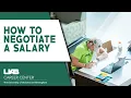 UAB Career Center How to Negotiate A Salary