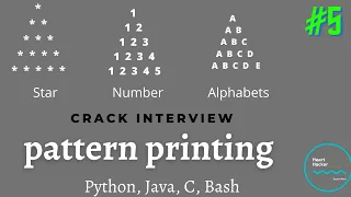 Python Pattern Programs Equilateral tringle Patterns in Python Pattern Programs Python Hackertalk