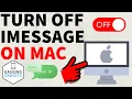 How to Turn Off iMessage on Mac - Stop Text Messages on Mac