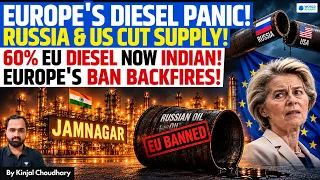INDIA Takes Over Europe's Diesel Supply - Russia Bans Own Exports, Hormuz Traffic Collapses | Kinjal