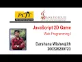 JavaScript 2D Game Development Java Institute Jungle Run Darshana Wishwajith