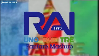 Rai UNO DUE TRE 1993 Fanfare Mashup 