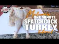 How to Spatchcock a Turkey - 1 Minute Example